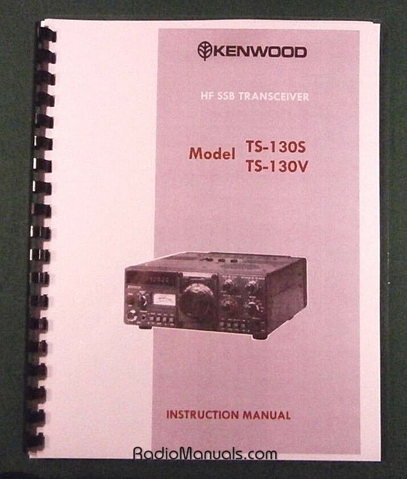 Kenwood TS-130S Instruction Manual